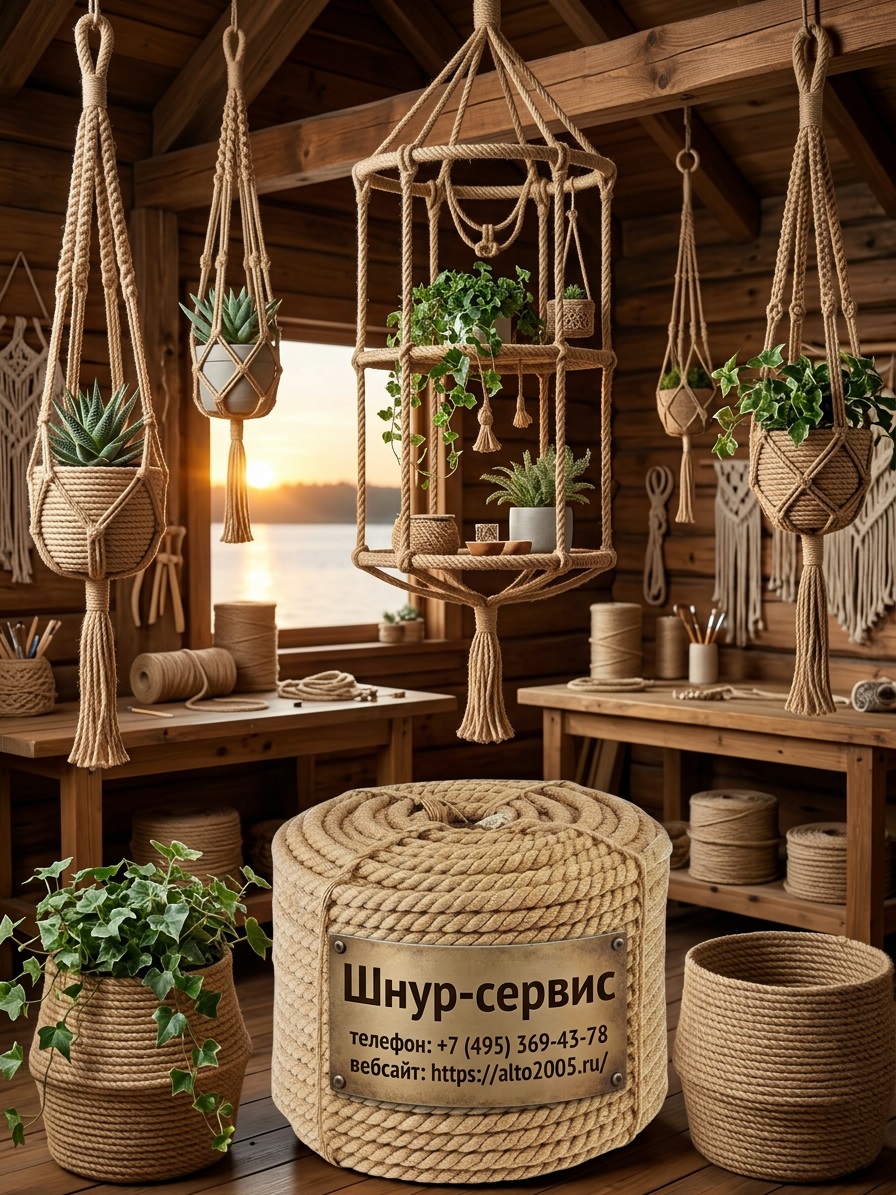 Джутовая веревка