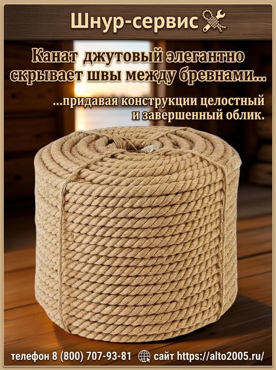 Канат джутовый