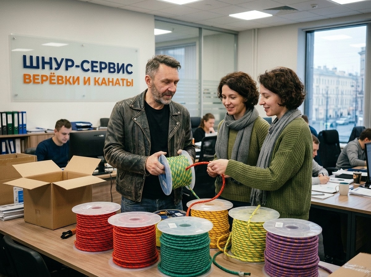 Шнур плетеный