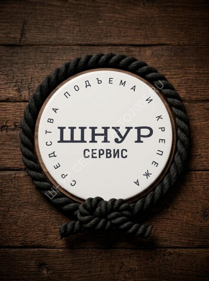 Хлопковый канат 40 мм чёрный
